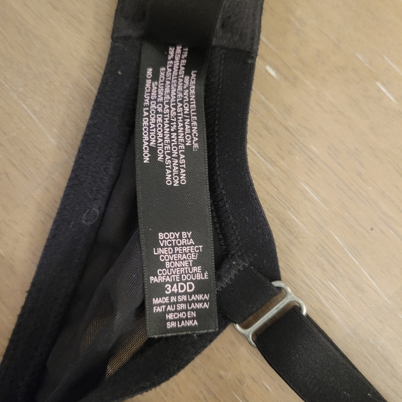 Body By Victoria Lined Perfect Coverage Bra Sz 34DD - Picture 4 of 4